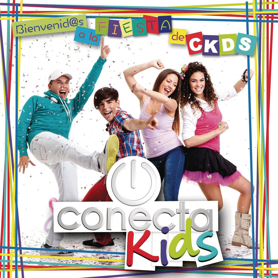 Cartula Frontal de Conecta Kids - Bienvenid@s A La Fiesta De Conecta Kids