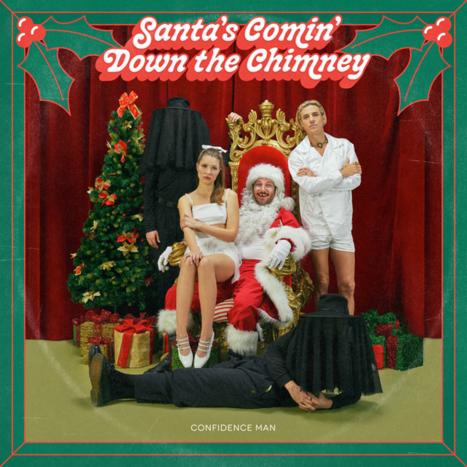 Cartula Frontal de Confidence Man - Santa's Comin' Down The Chimney (Cd Single)