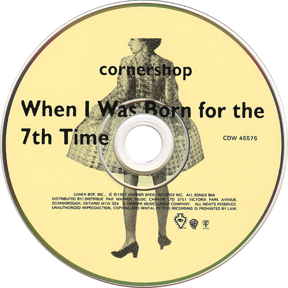 Cartula Cd de Cornershop - When I Was Born For The 7th Time