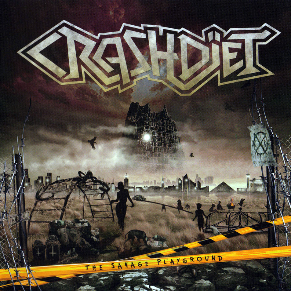 Cartula Frontal de Crashdiet - The Savage Playground