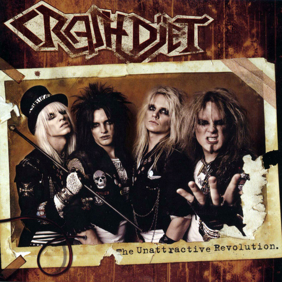 Cartula Frontal de Crashdiet - The Unattractive Revolution