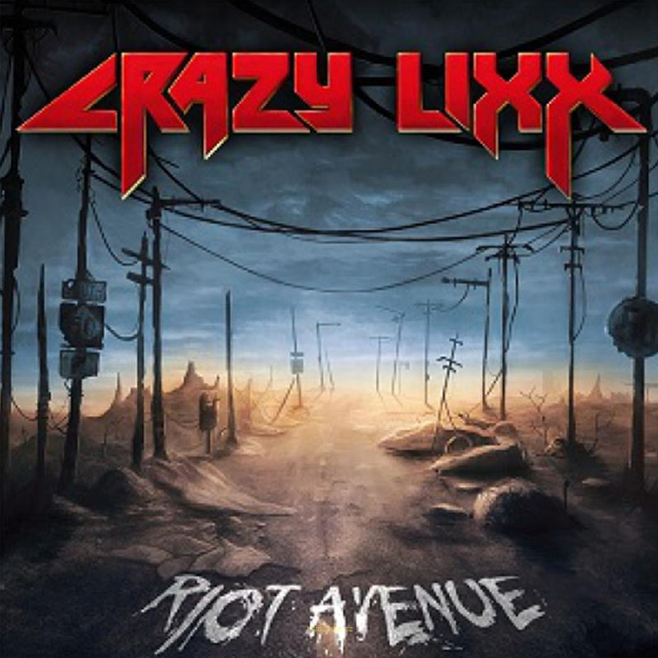 Cartula Frontal de Crazy Lixx - Riot Avenue