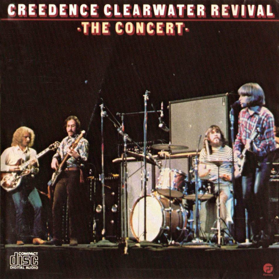 Cartula Frontal de Creedence Clearwater Revival - The Concert