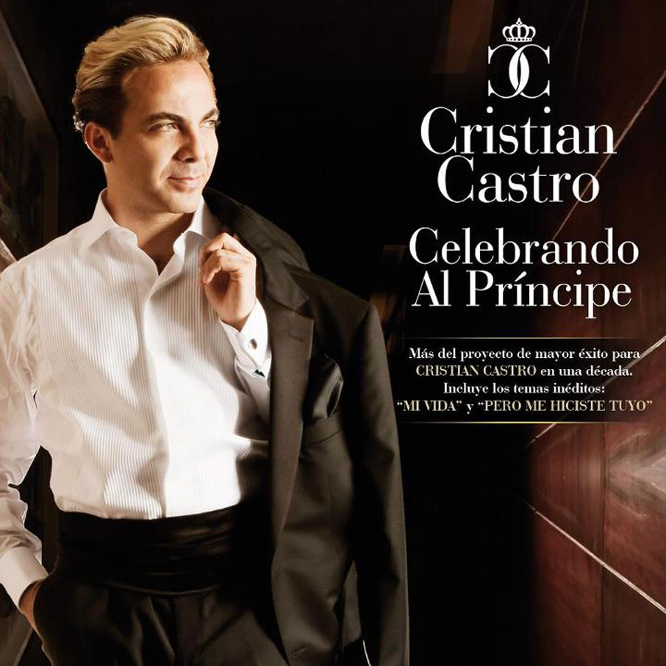 Cartula Frontal de Cristian Castro - Celebrando Al Principe