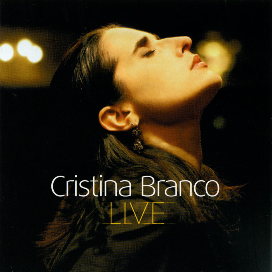 Cartula Frontal de Cristina Branco - Live