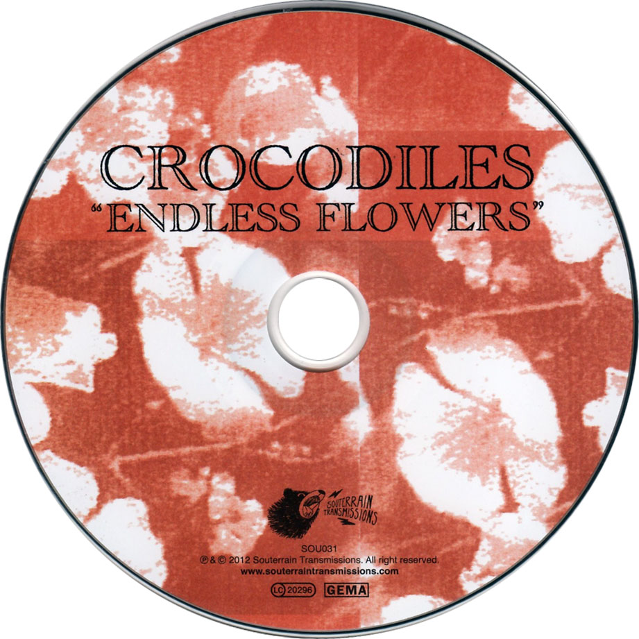 Cartula Cd de Crocodiles - Endless Flowers