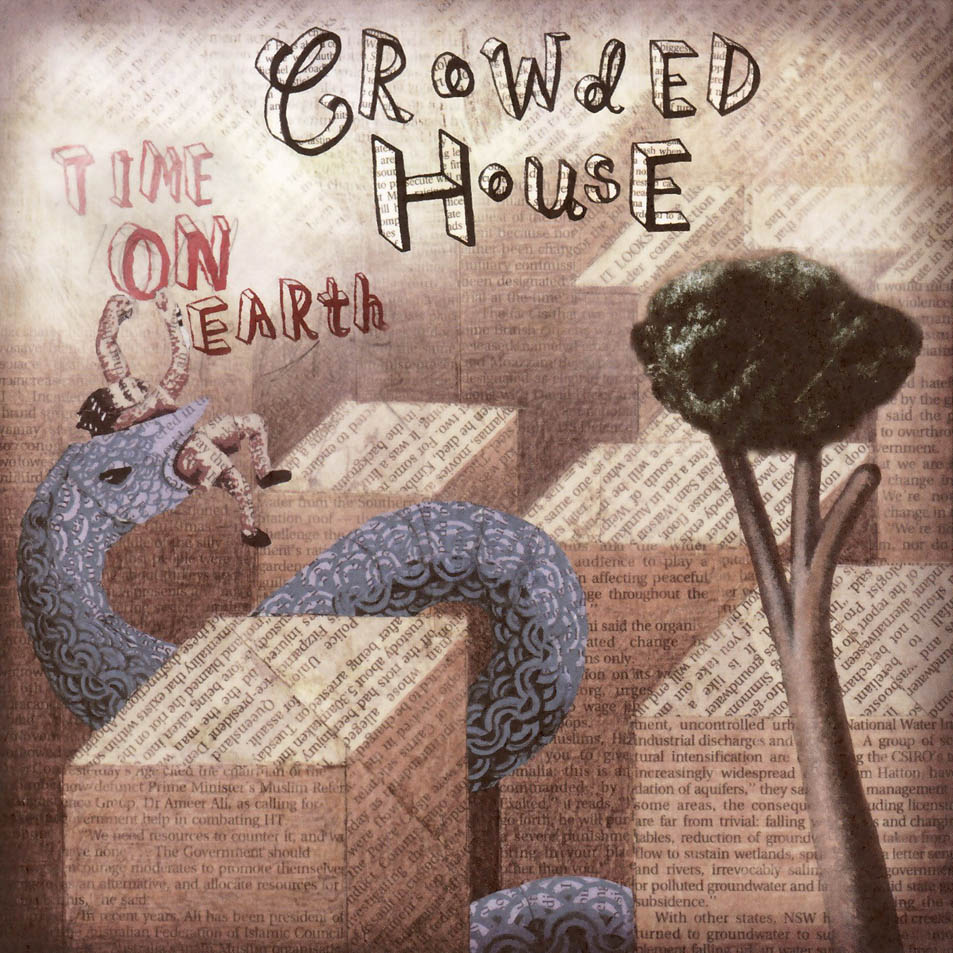 Cartula Frontal de Crowded House - Time On Earth