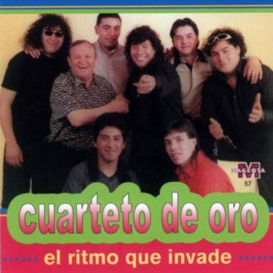 Cartula Frontal de Cuarteto De Oro - El Ritmo Que Invade