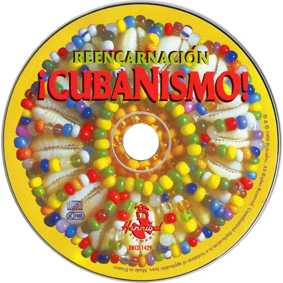 Cartula Cd de Cubanismo - Reencarnacion