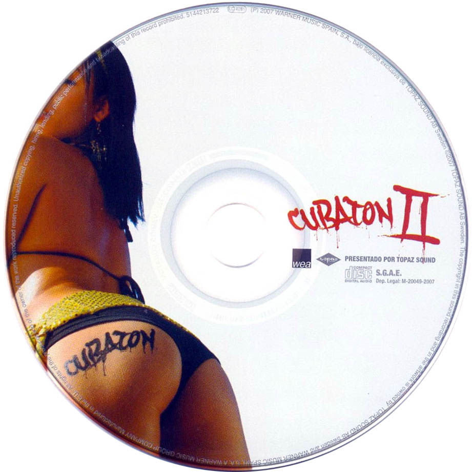 Cartula Cd de Cubaton II (Reggaeton A Lo Cubano)