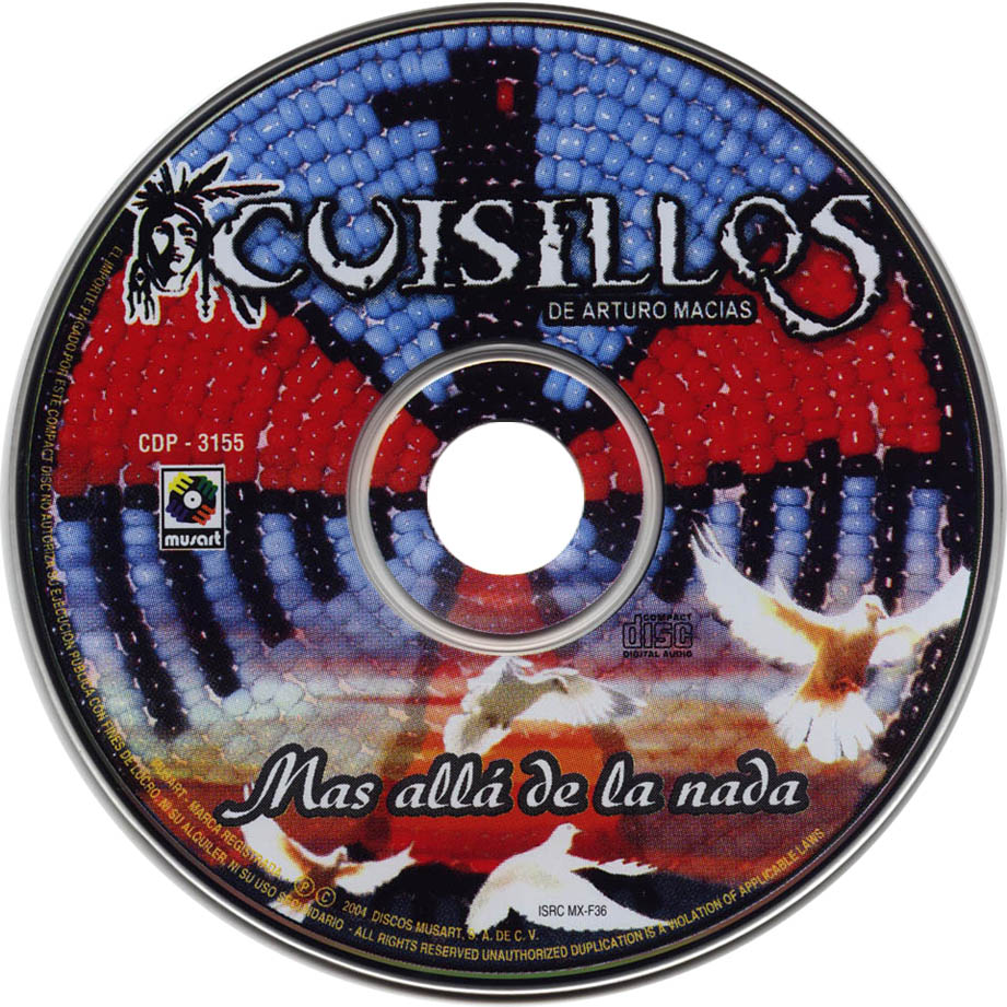 Cartula Cd de Cuisillos - Mas Alla De La Nada