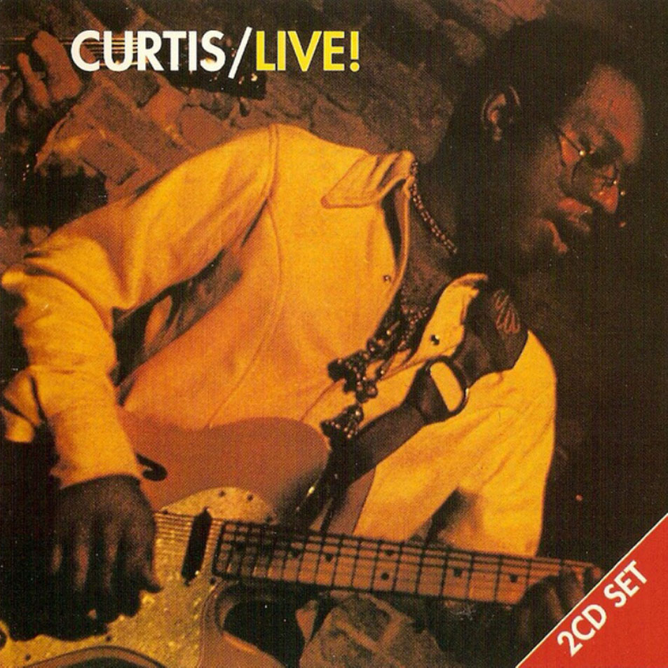 Cartula Frontal de Curtis Mayfield - Curtis / Live!