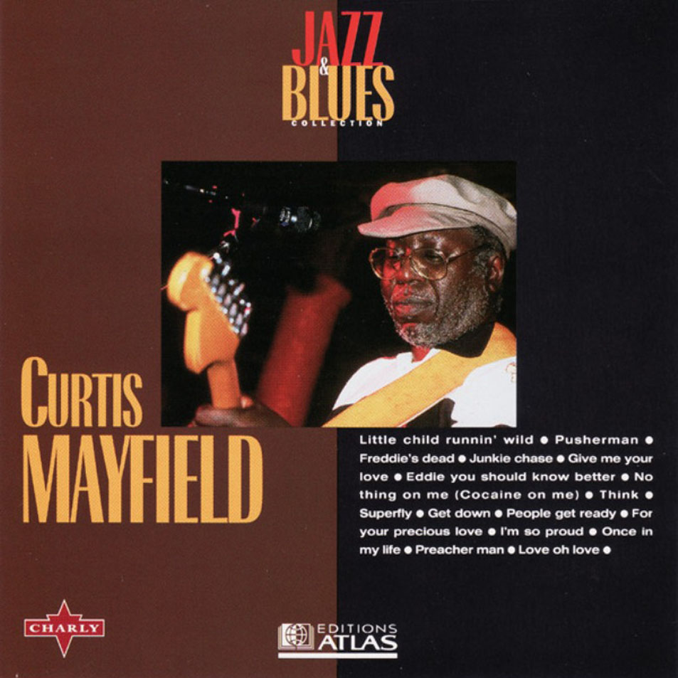 Cartula Frontal de Curtis Mayfield - Jazz & Blues Collection