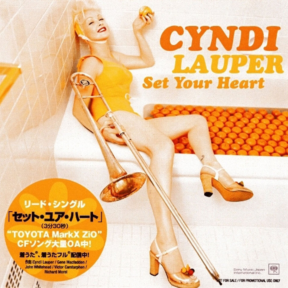 Cartula Frontal de Cyndi Lauper - Set Your Heart (Cd Single)