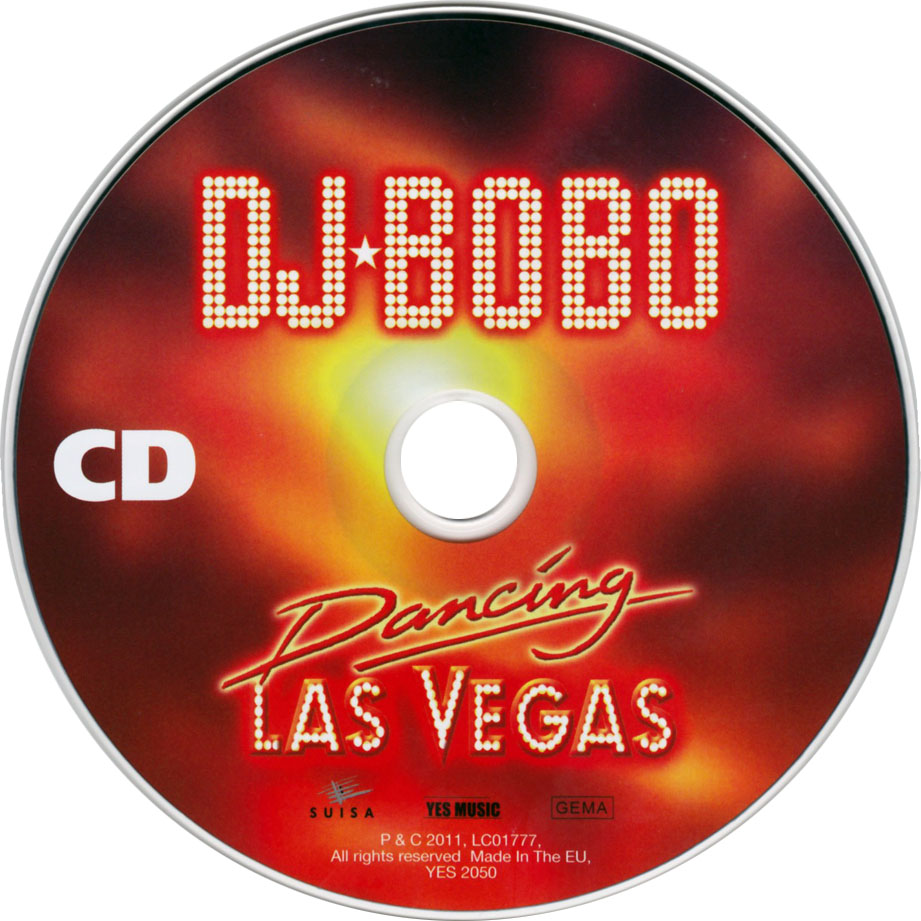 Cartula Cd de Dj Bobo - Dancing Las Vegas (Deluxe Edition)