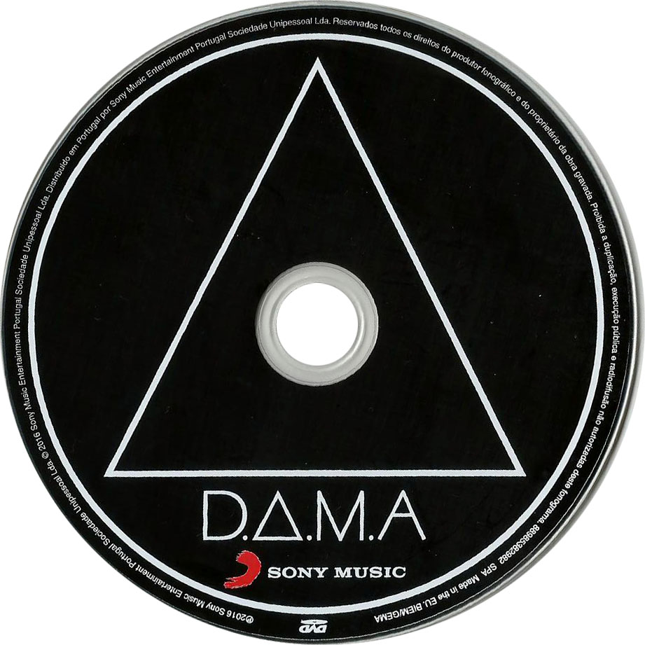 Cartula Dvd de D.a.m.a. - Da-Me Um Segundo