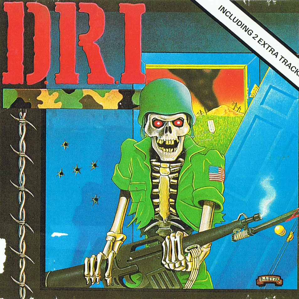 Cartula Frontal de D.r.i. - Dirty Rotten Lp