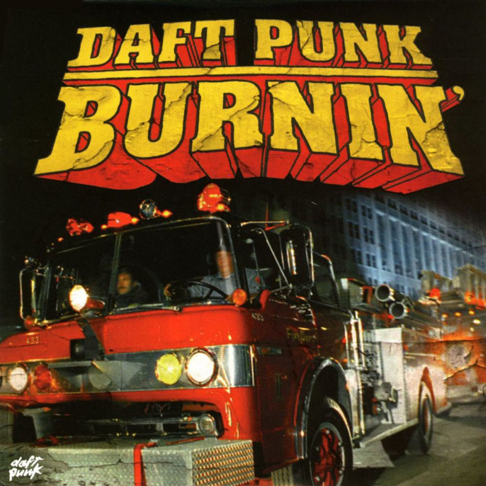 Cartula Frontal de Daft Punk - Burnin' (Cd Single)