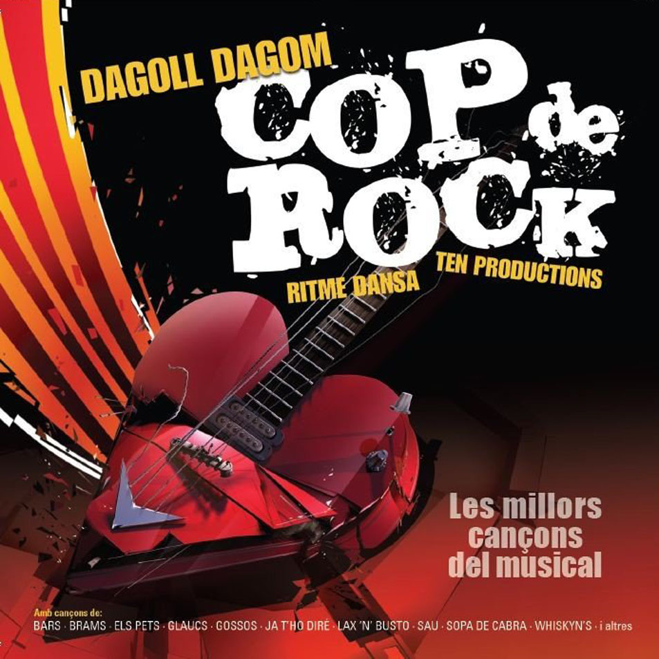 Cartula Frontal de Dagoll Dagom - Cop De Rock