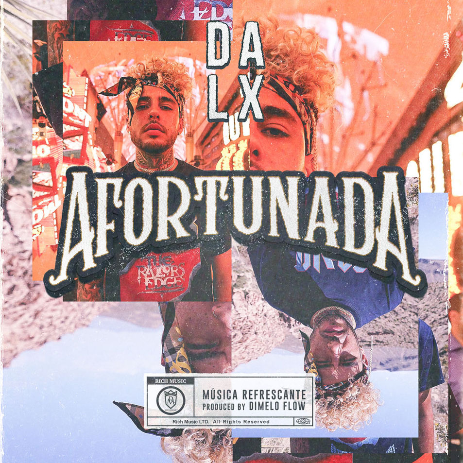 Cartula Frontal de Dalex - Afortunada (Cd Single)