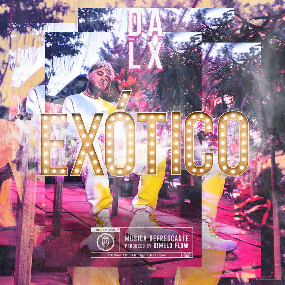 Cartula Frontal de Dalex - Exotico (Cd Single)