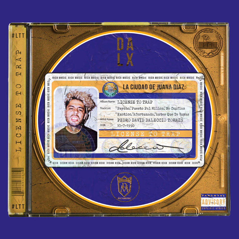 Cartula Frontal de Dalex - License To Trap (Ep)