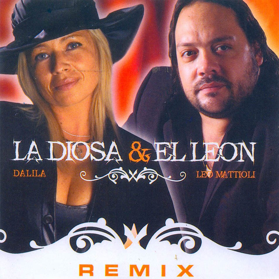 Cartula Frontal de Dalila Y Leo Mattioli - La Diosa & El Leon Remix