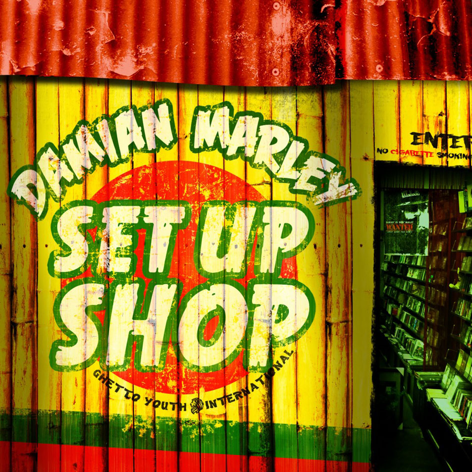 Cartula Frontal de Damian Jr. Gong Marley - Set Up Shop (Cd Single)