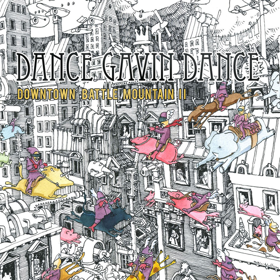Cartula Frontal de Dance Gavin Dance - Downtown Battle Mountain II