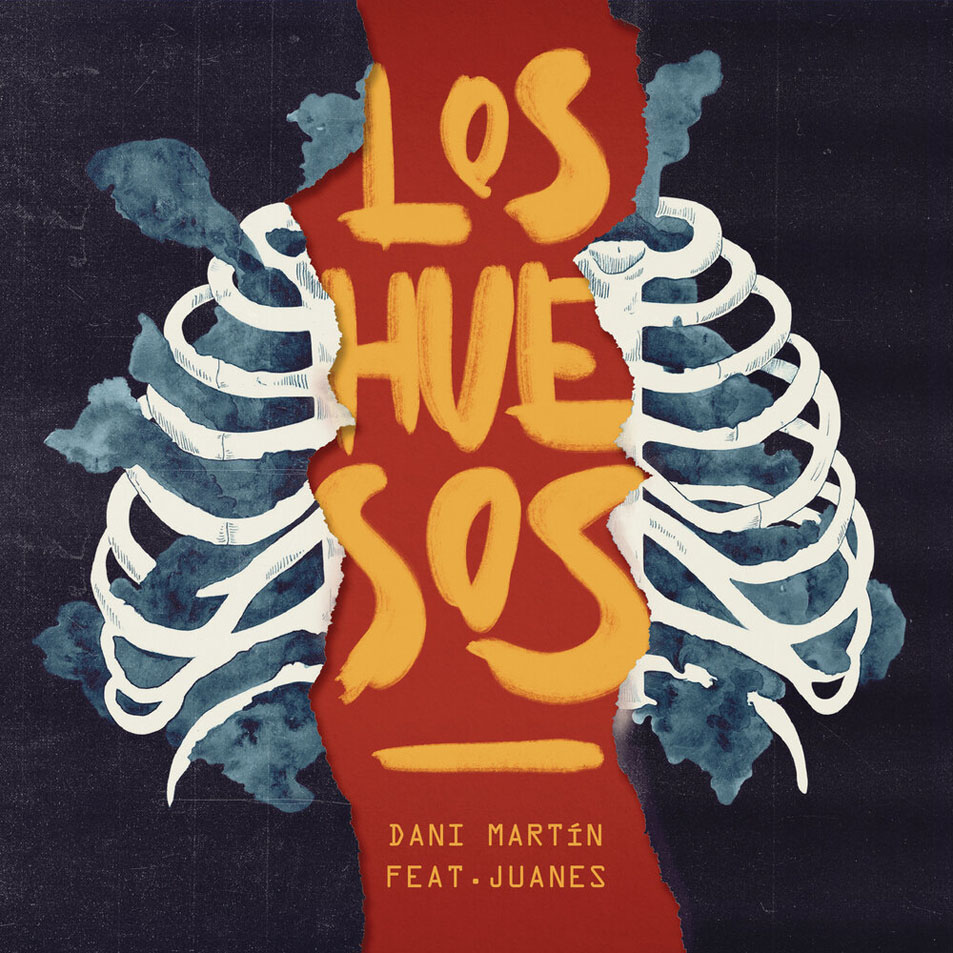 Cartula Frontal de Dani Martin - Los Huesos (Featuring Juanes) (Cd Single)