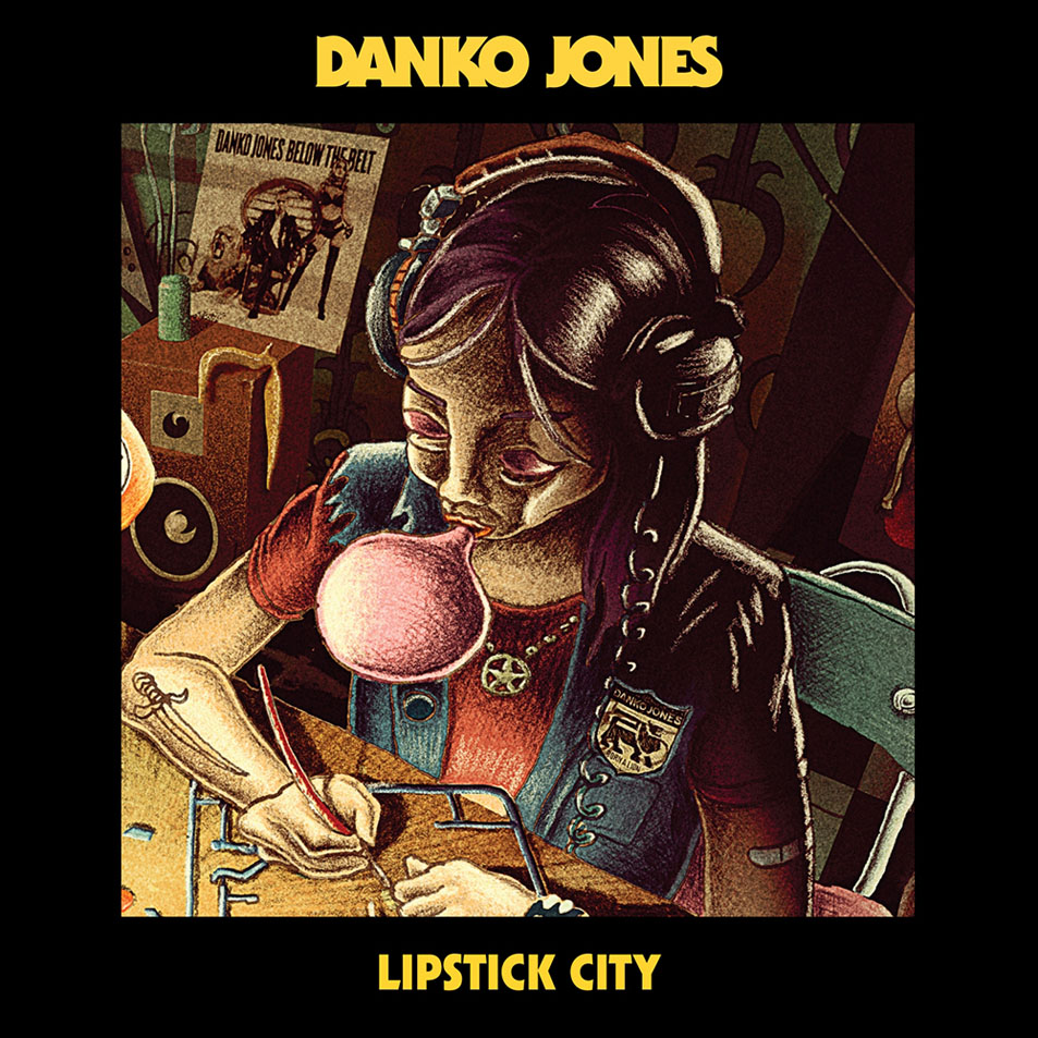 Cartula Frontal de Danko Jones - Lipstick City (Cd Single)