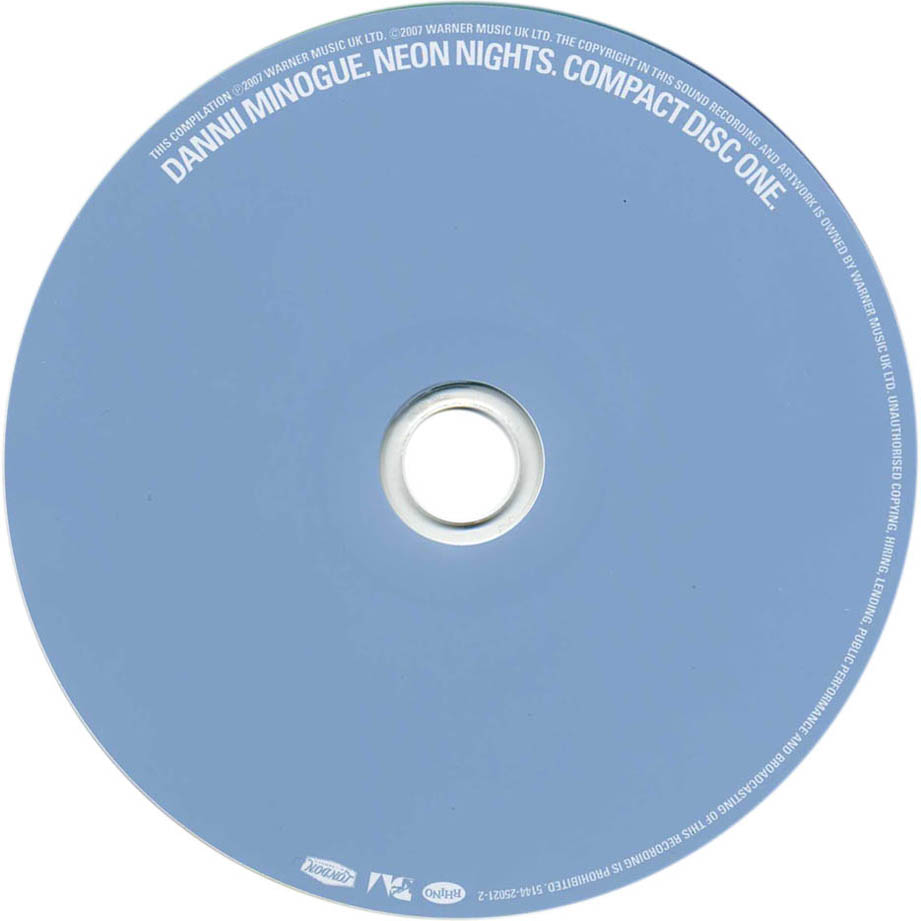 Cartula Cd1 de Dannii Minogue - Neon Nights (Deluxe Edition)