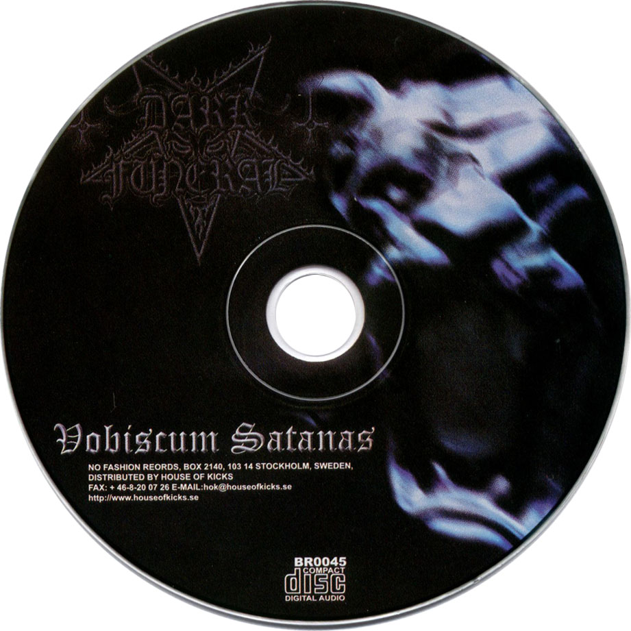Cartula Cd de Dark Funeral - Vobiscum Satanas