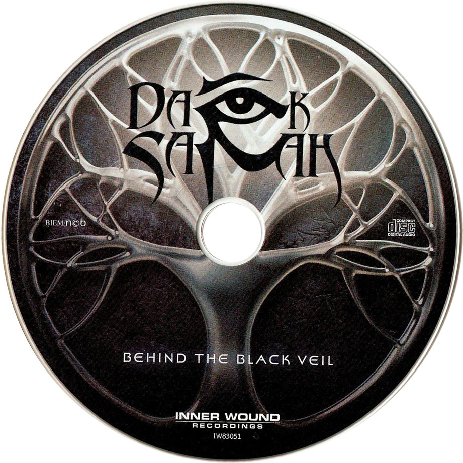 Carátula Cd de Dark Sarah - Behind The Black Veil