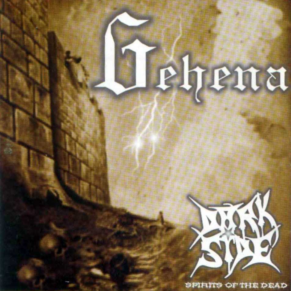 Cartula Frontal de Dark Side - Gehena