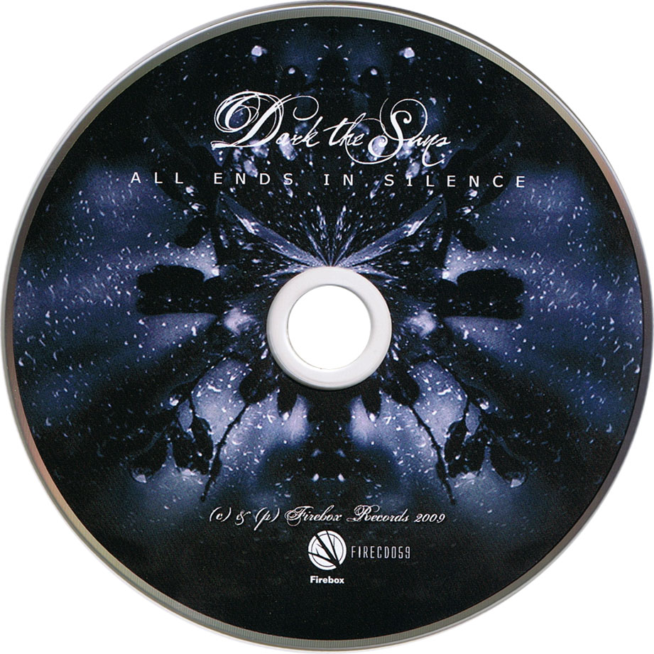 Cartula Cd de Dark The Suns - All Ends In Silence