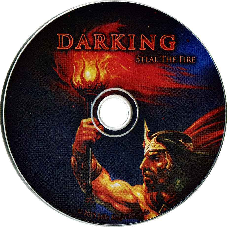 Cartula Cd de Darking - Steal The Fire