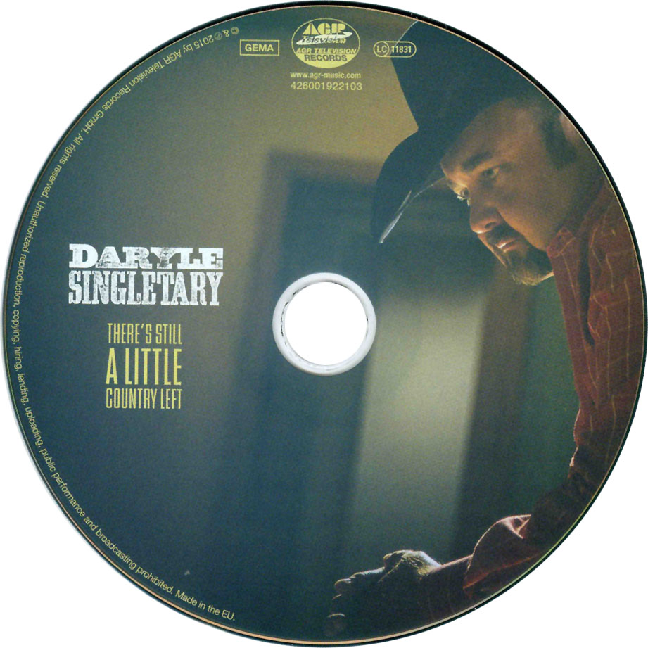 Cartula Cd de Daryle Singletary - There's Still A Little Country Left