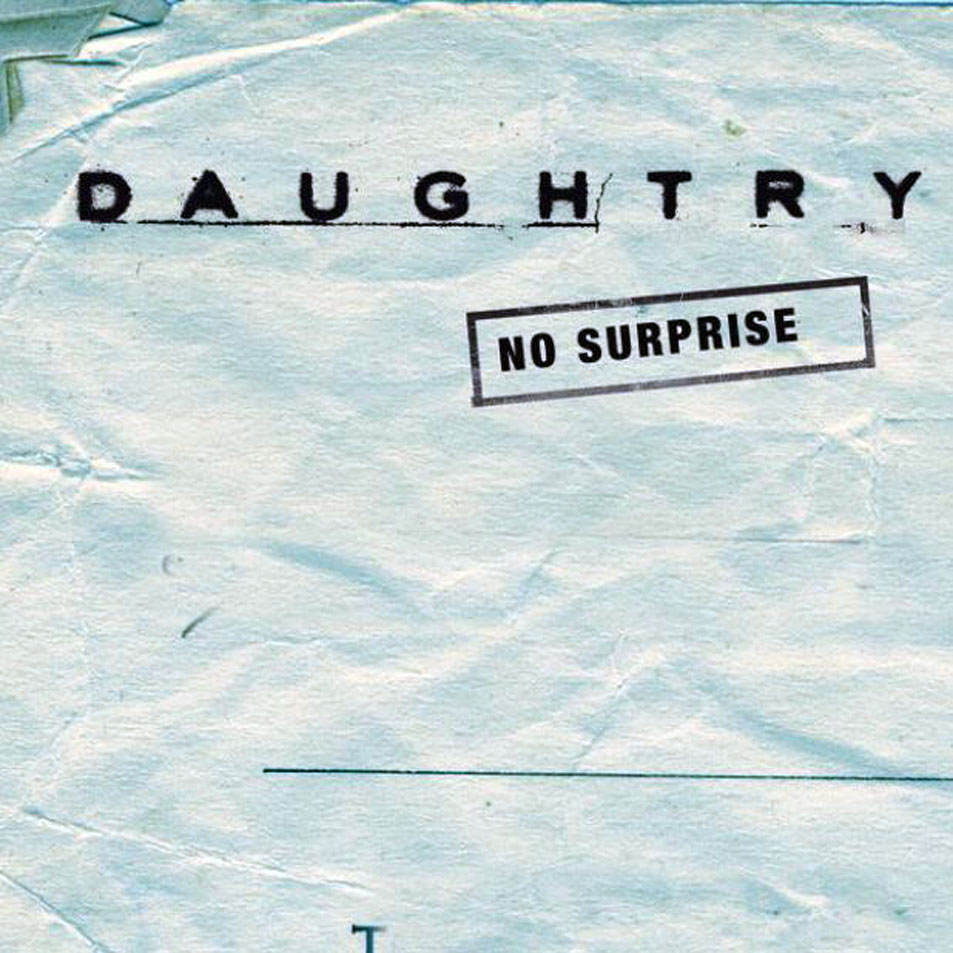 Cartula Frontal de Daughtry - No Surprise (Cd Single)