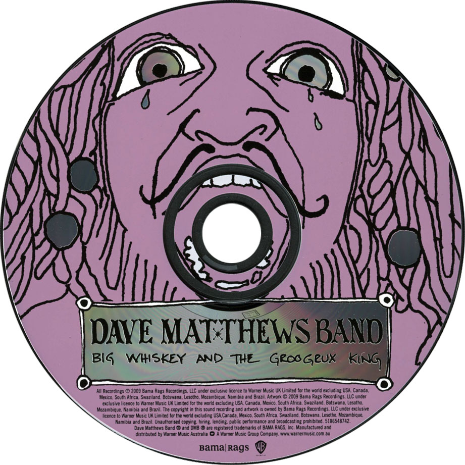 Cartula Cd de Dave Matthews Band - Big Whiskey And The Groogrux King