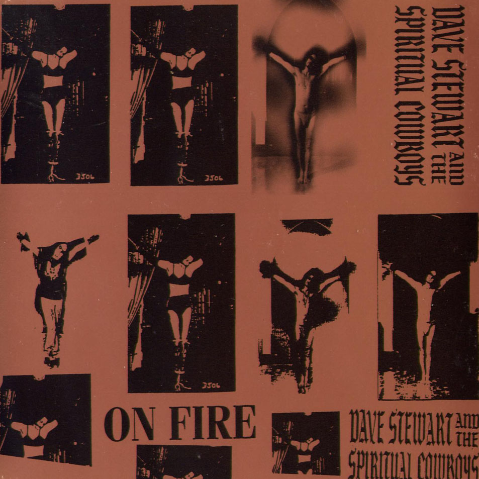 Cartula Frontal de Dave Stewart & The Spiritual Cowboys - On Fire (Cd Single)