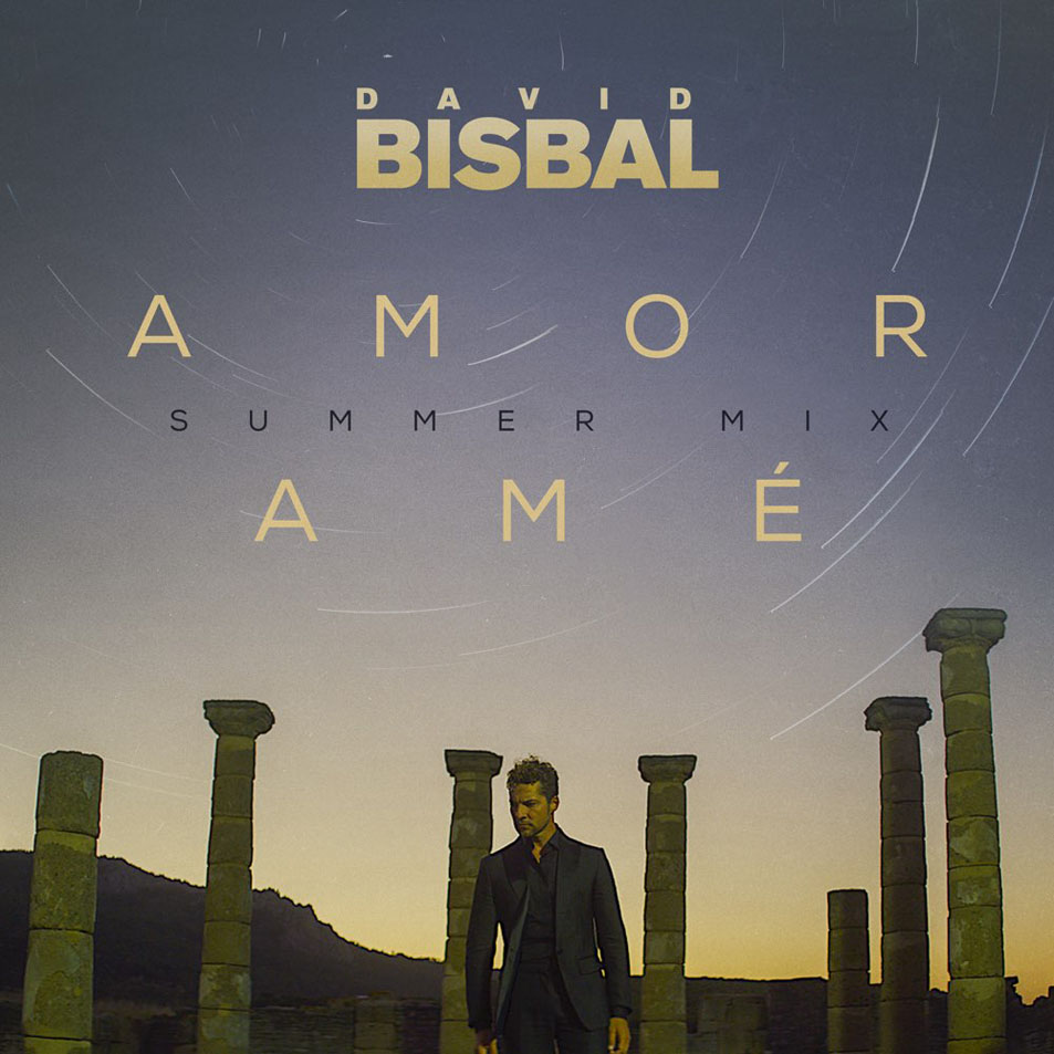 Cartula Frontal de David Bisbal - Amor Ame (Summer Mix) (Cd Single)
