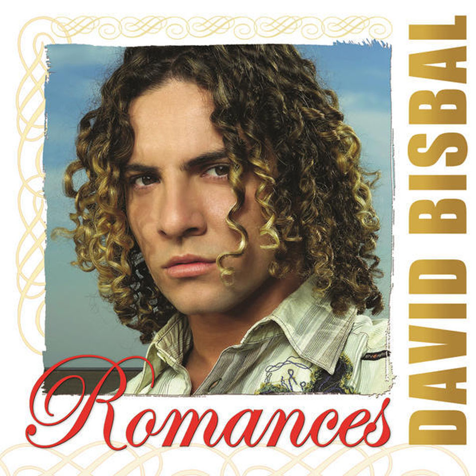 Cartula Frontal de David Bisbal - Romances