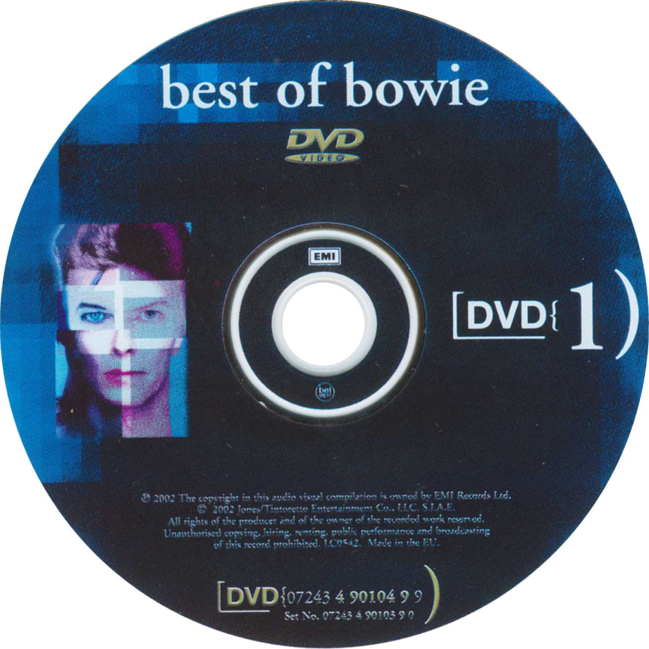 Cartula Dvd1 de David Bowie - Best Of Bowie (Dvd)