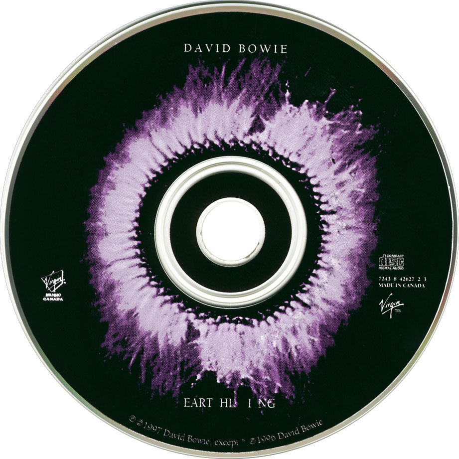 Cartula Cd de David Bowie - Earthling