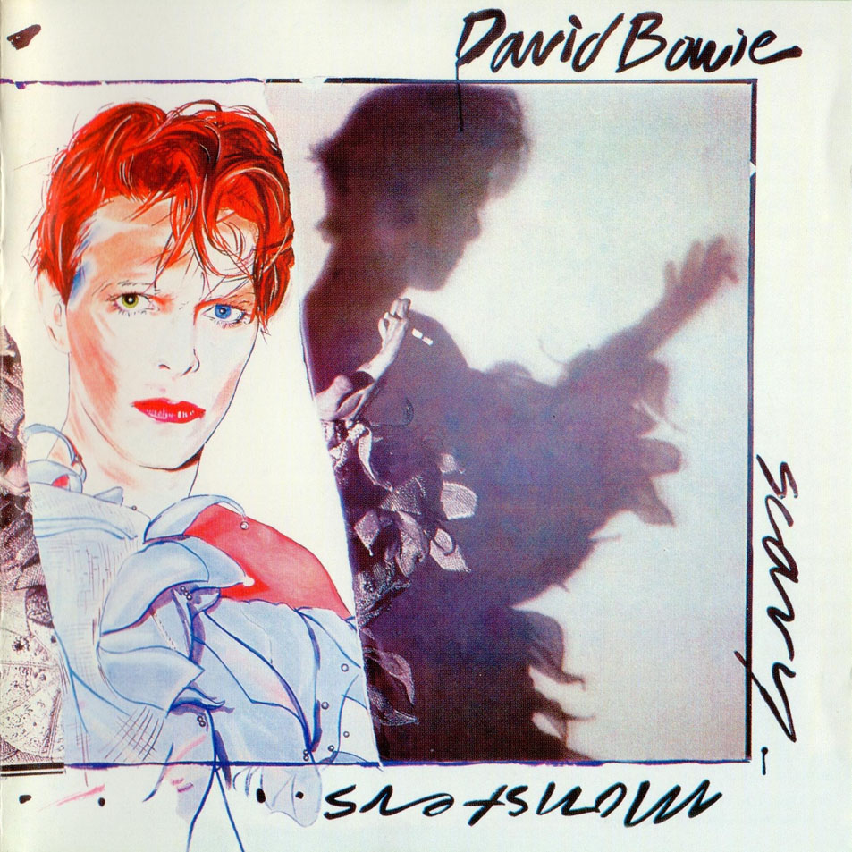 Cartula Frontal de David Bowie - Scary Monsters