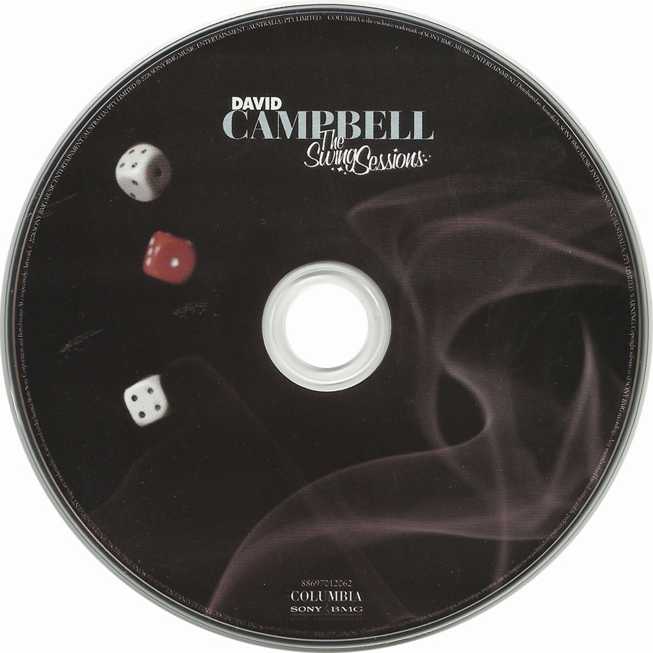 Cartula Cd de David Campbell - The Swing Sessions