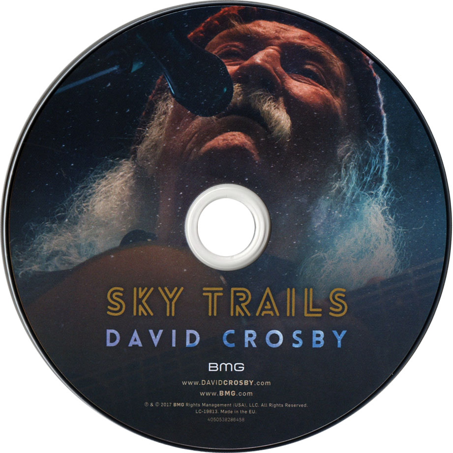 Cartula Cd de David Crosby - Sky Trails