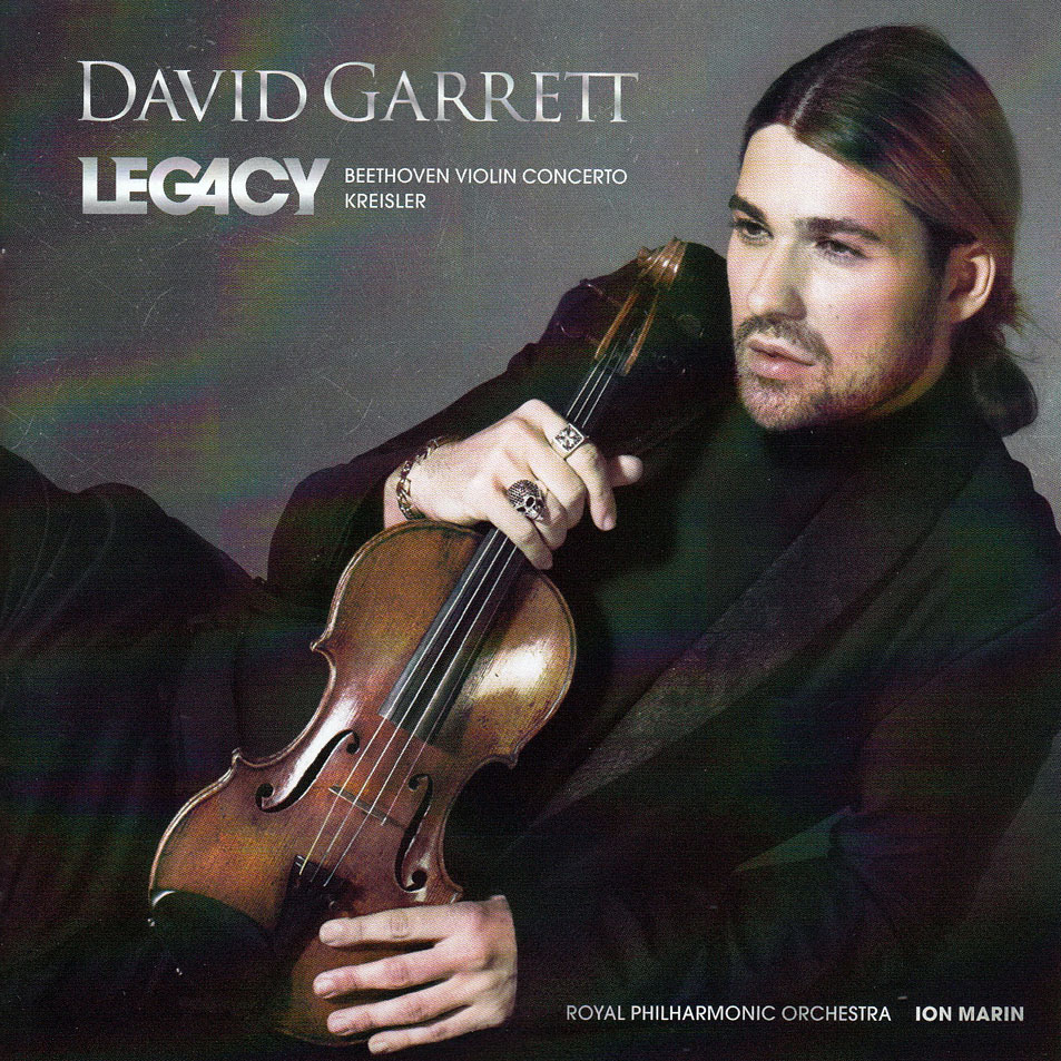 Cartula Frontal de David Garrett - Legacy