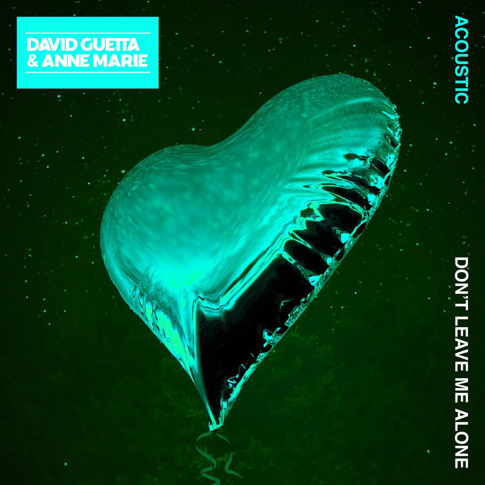 Cartula Frontal de David Guetta - Don't Leave Me Alone (Featuring Anne-Marie) (Acoustic) (Cd Single)